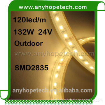 Waterproof IP68 outdoor 600leds single color 2835 smd led strip light